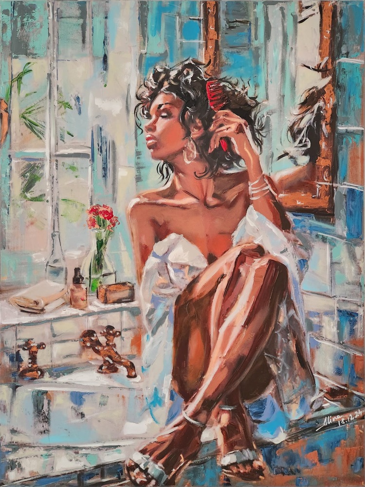ArteDiAlina.com painting: Let it go ...